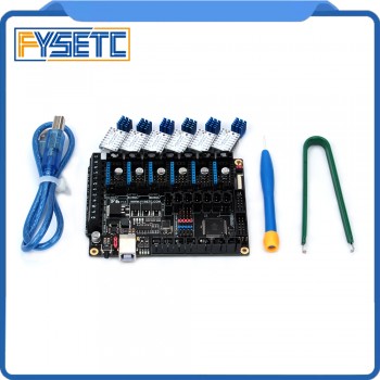 FYSETC F6 V1.3 Board ALL-in-one Electronics Solution With 6pcs Special TMC2130 V1.2 (opinion) For SPI Function Flying Wire