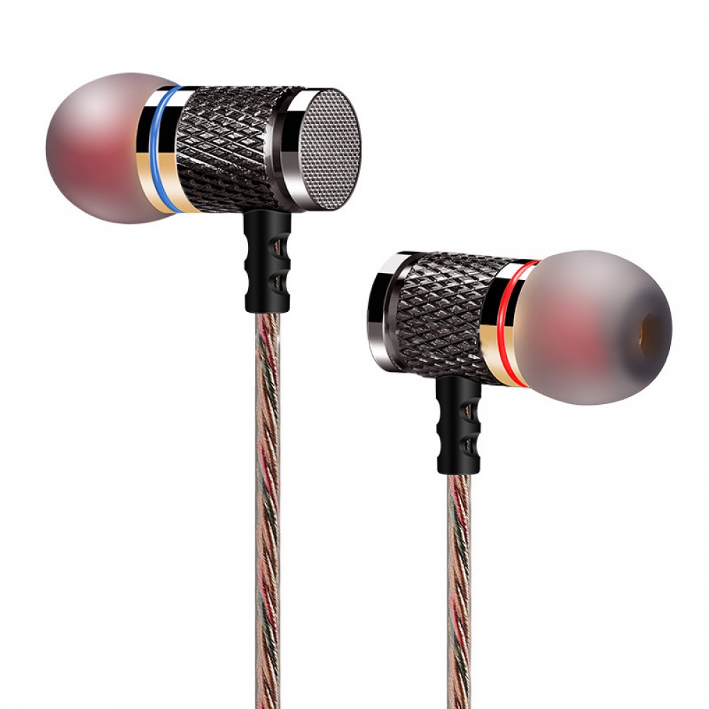 QKZ DM6 Professional In Ear Earphone Metal Heavy Bass Sound Quality Music Earphone Chinas High-End Brand Headset fone de ouvido