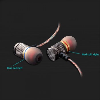 QKZ DM6 Professional In Ear Earphone Metal Heavy Bass Sound Quality Music Earphone Chinas High-End Brand Headset fone de ouvido