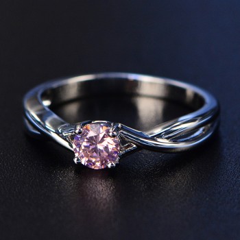 OneRain New 100% 925 Sterling Silver Natural Pink Sapphire Emerald Gemstone Wedding Engagement Cocktaill Ring Jewelry Wholesale