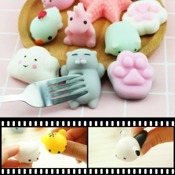 Etmakit Mini Squishy kawaii Seal Cute Phone Straps Slow Rising Soft Press Squeeze Kawaii Bread Kids Toy Phone DIY Accessories