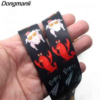 P3086 Dongmanli Friends TV Show Lanyard Badge ID Lanyards/ Mobile Phone Rope/ Key Lanyard Neck Straps Accessories