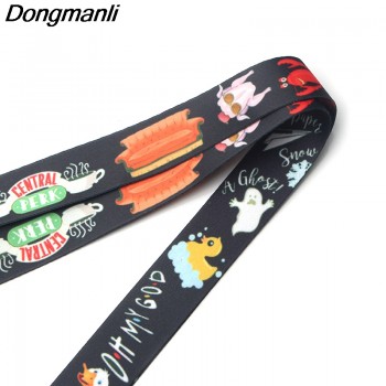 P3086 Dongmanli Friends TV Show Lanyard Badge ID Lanyards/ Mobile Phone Rope/ Key Lanyard Neck Straps Accessories