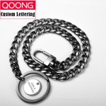 40cm Long Metal Wallet Belt Chain Rock Punk Trousers Hipster Pant Jean Keychain Silver Ring Clip Keyring Mens HipHop Jewelry