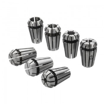 7pcs High Carbon Steel ER11 Spring Collet 1/2/3/4/5/6/7mm with 5mm ER11A Extension Rod Motor Shaft Holder Dropshiping