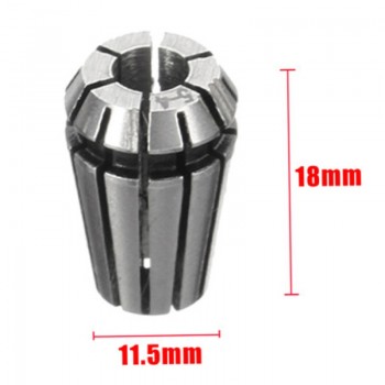 7pcs High Carbon Steel ER11 Spring Collet 1/2/3/4/5/6/7mm with 5mm ER11A Extension Rod Motor Shaft Holder Dropshiping