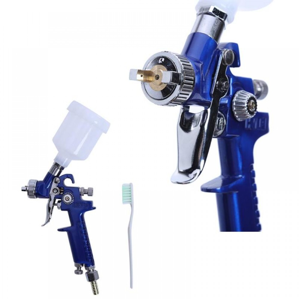 Professional 0.8MM/1.0MM Nozzle H-2000 Mini Air Paint Spray Gun Airbrush HVLP Spray Gun for Painting Car Aerograph Airbrush