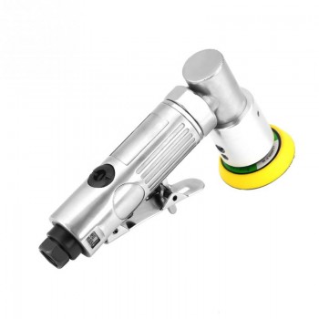 90 Degree Air Polisher Orbital Sander Eccentric Polishing Machine Pneumatic Grinding Tool 15000 rpm