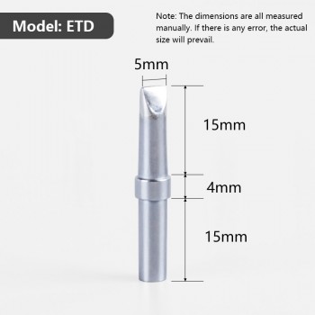 Universial Soldering Tip WELLER PES51 LR21 Tips ETH ETA ETB ETC ETD ETU ETAA ETBB ETCC ETDD ETS ETO ETR ETT