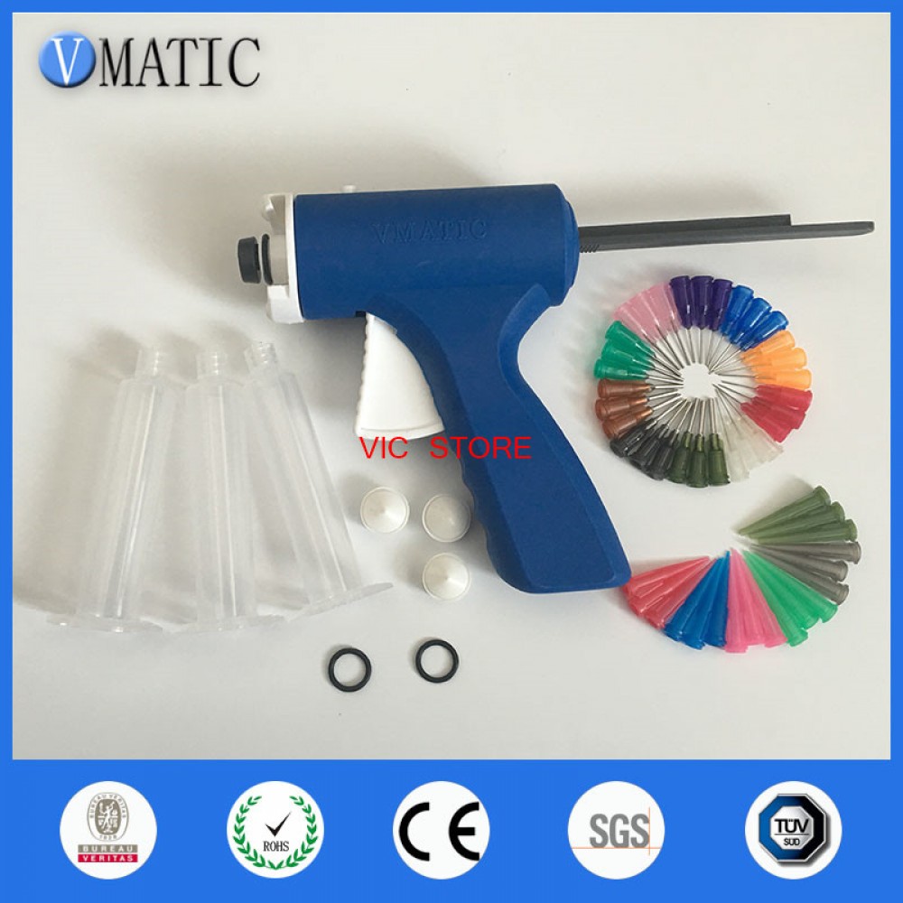 Free Shipping Plastic 10cc/ml Dispensing Syringe Barrel Gun