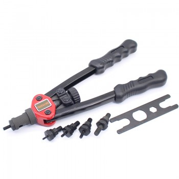 YOUSAILING Riveter Nuts Gun 12 Blind Auto Riveter Nut tool Heavy Hand Insert Rivet Nuts Tool Manual Mandrels M3 M4 M5 M6 M8