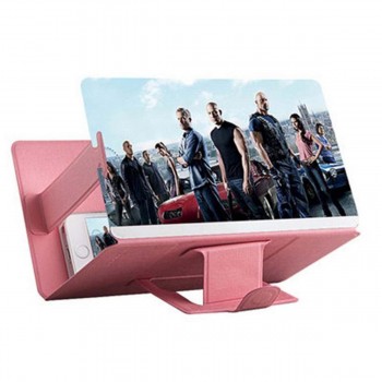 12 Inch Folding Mobile Phone Screen Magnifier 3D HD Video Enlarged Amplifier Smart Phone Stand Bracket Stereoscopic Holder Mount