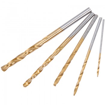 Vastar 50Pcs  HSS High Speed Steel Drill Bits Set Titanium Coated Drill Bits Tool High Quality Power Tools 1/1.5/2/2.5/3mm