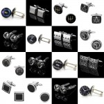 Memolissa Classic Mens Cufflinks Square/Round/Knot Design Business Shirts Cuff Button High Quality Wedding Cufflinks Abotoadura