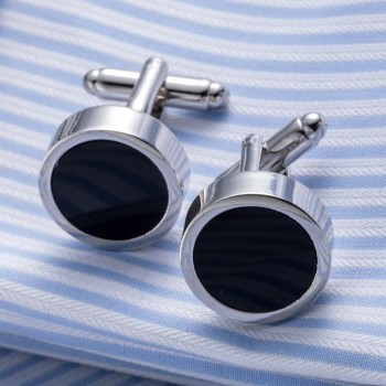 2017 New Designer Onyx Cufflinks AAA quality French Shirt Cuff Links Gemelos Para Camisas 10122