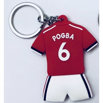 Football CR7 C.RONALDO Messi Bale Keychain Gift Men Women Soccer Star United Pogba Silver Soccer Club Fans Keychain Toy Sport