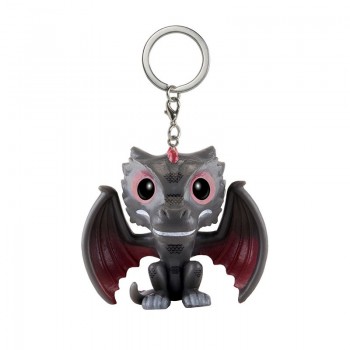 Game of Thrones Keychain Q Version Doll Daenerys Targaryen Drogon Jon Snow Car Key Chain Pendant Pop Key Protector SP1640