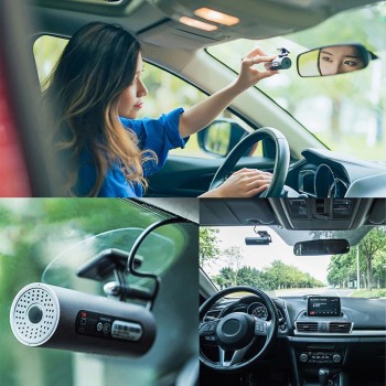 Xiaomi 70 Minutes Smart Car Camera Voice Control WiFi 130 Degree Car Cam 1080P Full HD Night Version Driving Recorder Smart Cam