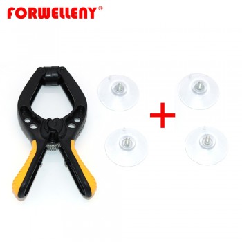 Repair Mobile Phone Tool Suction Cup LCD Screen Glass back cover Sucker Opening Tool Double Separation Clamp Plier Repair Tool