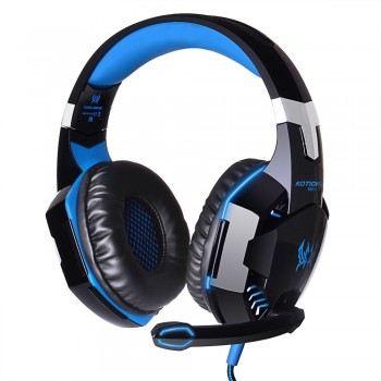 KOTION EACH G2000 Gaming Headset game Headphones Deep Bass Stereo Earphone with LED light Microphone mic for PC Laptop PS4 Xbox