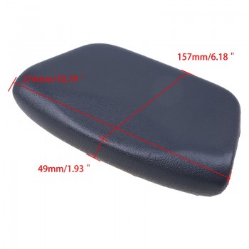 WHISM Non-slip PU Leather Bath Pillows Waterproof SPA Body Neck Pillow Luxury Bathtub Headrest Bath Tub Cushion with Suction Cup