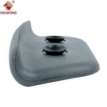 HOURONG Luxury SPA Waterproof PU Bath Pillows Bathtub Headrest Suction Cup Foam Bathroom Body Mist Non-Slip Bath Tub Pillow