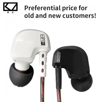 KZ ATES In-Ear Earphone ATE HiFi Earphones ATR Earphone With Mic HD9 Copper Driver Earphone For Running With Microphone