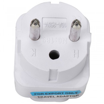 New Arrival 2017 Best Price Universal UK US AU to EU White European Charger Power Socket Plug Power Adapter Travel Converter