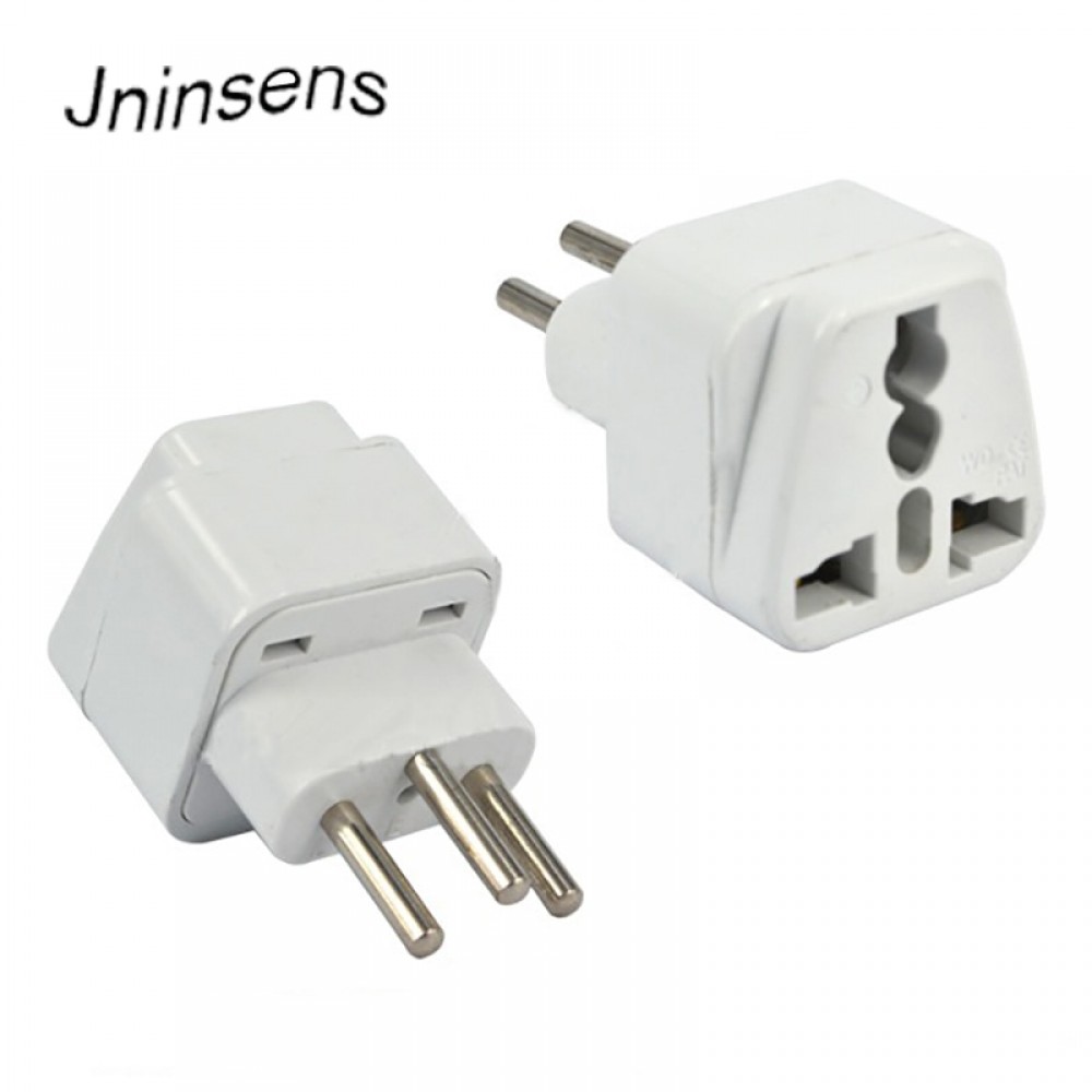 Universal Travel Adapter Electric Plugs Sockets Converter  EU AU US UK to Switzerland Travel Plug 3 Round Pin Adaptor