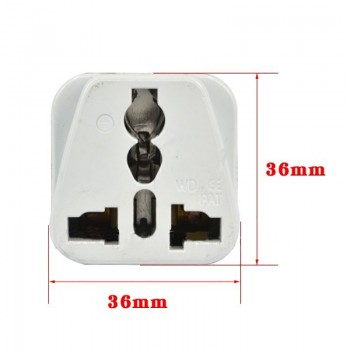 Universal Travel Adapter Electric Plugs Sockets Converter  EU AU US UK to Switzerland Travel Plug 3 Round Pin Adaptor