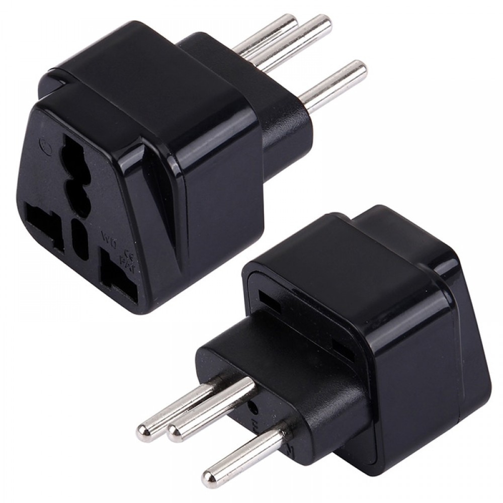 Universal EURO Brazil Russia Israel Swden 2 Pins 3 Pins Socket to Swiss Switzerland Suisse 3 Pin Travel Power Adapter Plug