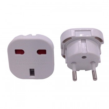 MAIF Eu To Uk Europe European Universal Travel Charger Adapter Plug Converter 2 Pin Wall Plug Socket