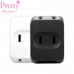 2018 New Mini Outlet Power Converter Charger Wall Socket Adapter Travel Splitter Converter Socket One To Three Power Conversion