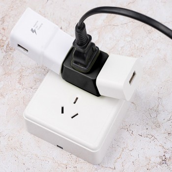 2018 New Mini Outlet Power Converter Charger Wall Socket Adapter Travel Splitter Converter Socket One To Three Power Conversion