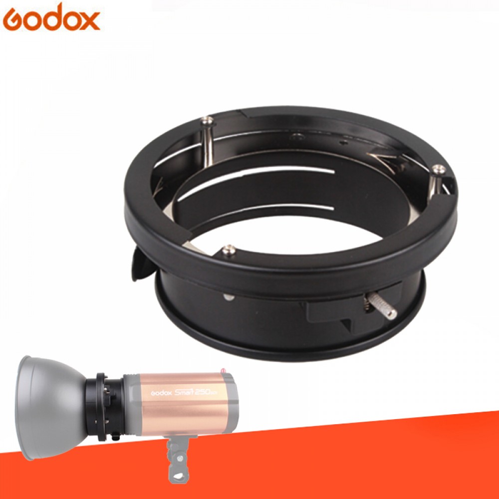 Godox Universal mini 98mm flash Mounts To Bowens Mount Ring Adapters Studio Strobe Godox 160W 250W 300W