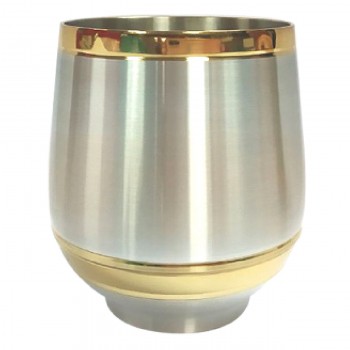 DKB006GP Gold Plated Pewter Cup