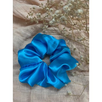 Cinderella Scrunchie | Blue Satin Scrunchie for women, kids, girls | Disney Collection