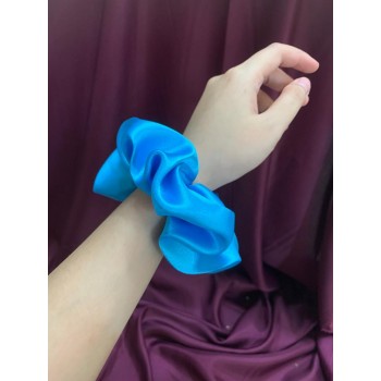 Cinderella Scrunchie | Blue Satin Scrunchie for women, kids, girls | Disney Collection