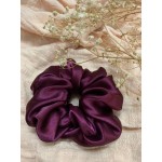 Evil Queen Scrunchie |  Purple Wine Satin Scrunchie for women, kids, girls | Disney Collection