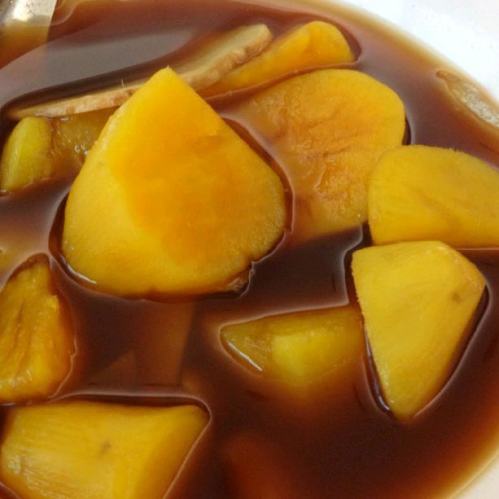 红糖姜番薯汤 Sweet Potato Ginger Soup